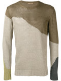 colour block jumper