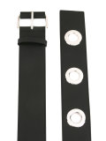 eyelet detail belt