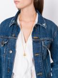 'saturn' pendant long necklace