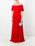 off the shoulder gown