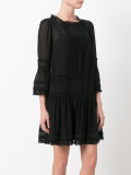lace insert dress