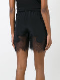 lace trim shorts