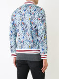 floral print bomber jacket 