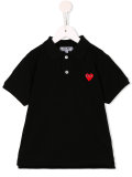 embroidered logo polo shirt
