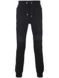 ribbed knee jogging pants