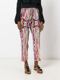 printed track pants 