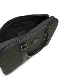 logo plaque laptop bag 