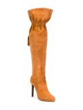 tasselled knee high boots