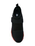 neoprene hi-top sneakers