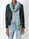 floral pattern scarf