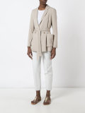 waist-tie jacket