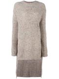 high low hem jumper