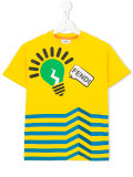 lightbulb striped T-shirt