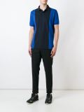 colour block polo shirt