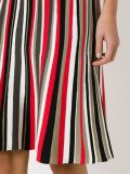 striped knit dress