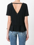 'Adara' flounce hem top