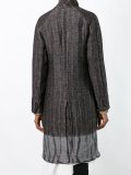 tie-dye herringbone coat 