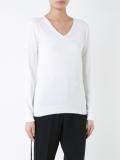 'City' v-neck jumper
