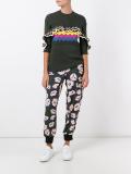 Whisper print trackpants