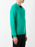 V neck sweatshirt 
