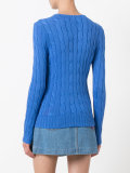 cable knit sweater