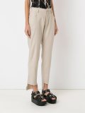 slim fit trousers