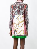 multi print shirt dress