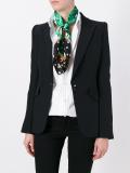 banana leaf print scarf