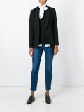 one button blazer