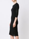 knit fitted dress