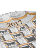 2017年历印花瓷盘