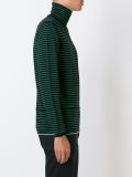 striped turtle neck sweater