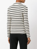 striped blazer