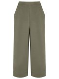 high-waisted culottes