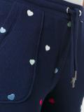 hearts print sweatpants