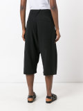 wide leg cropped trousers