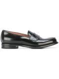 patent penny loafers