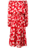 floral shift dress