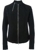 double zip up biker jacket