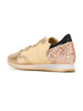 glitter paneled sneakers 