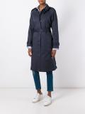 'Zaun' belted parka
