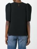 structured shoulder blouse