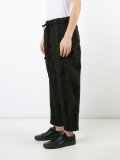 drawstring loose fit trousers 