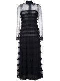 frill maxi dress