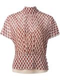 Amarena print blouse