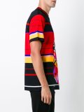 abstract stripe T-shirt