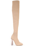 thigh-length boots