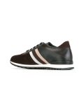tonal stripe sneakers