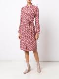 floral print shirt dress