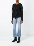 ruffle detail jumper